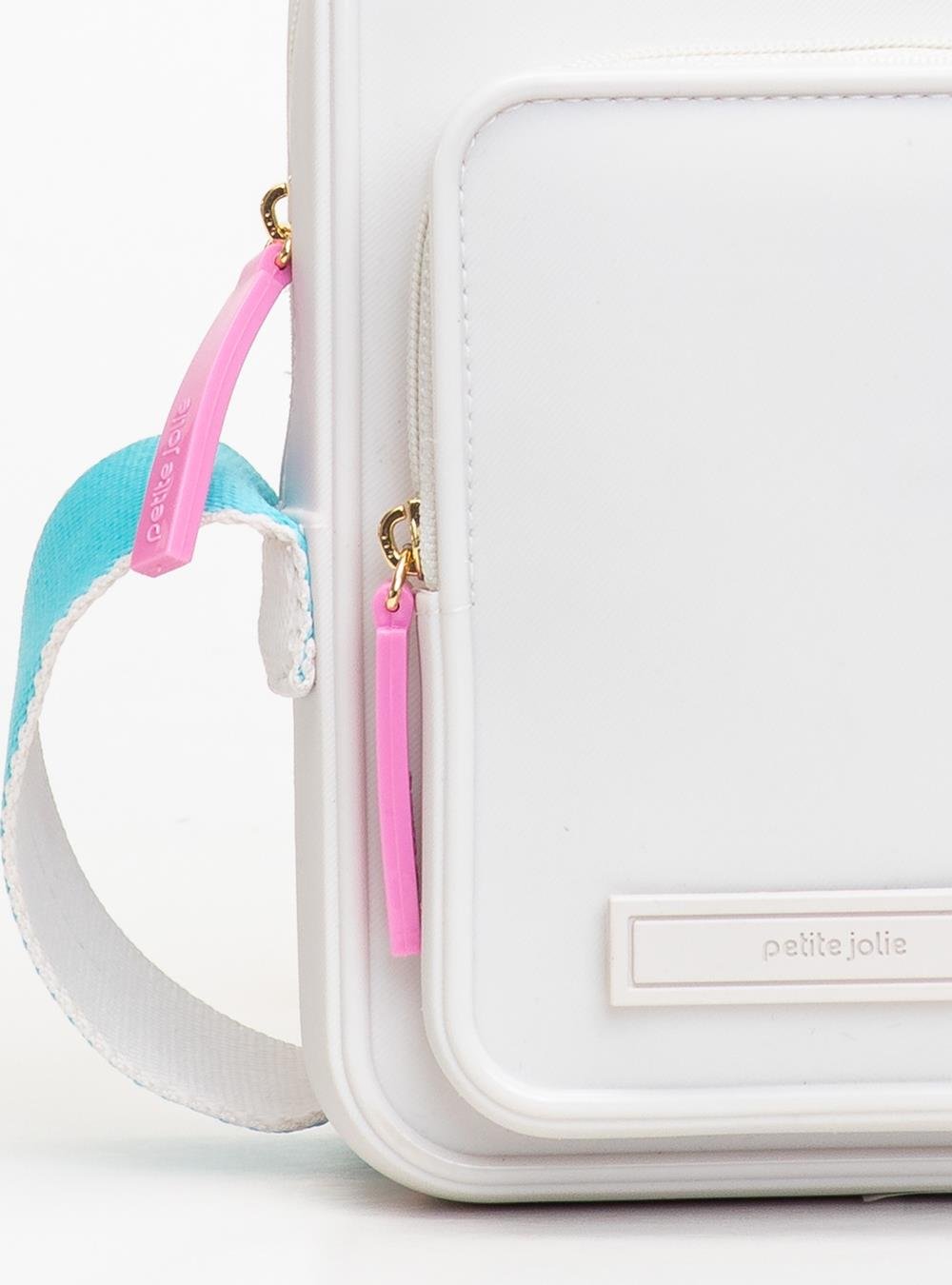 Bolsa Petite Jolie Ted White/Chiclete PJ10085 Branco 4