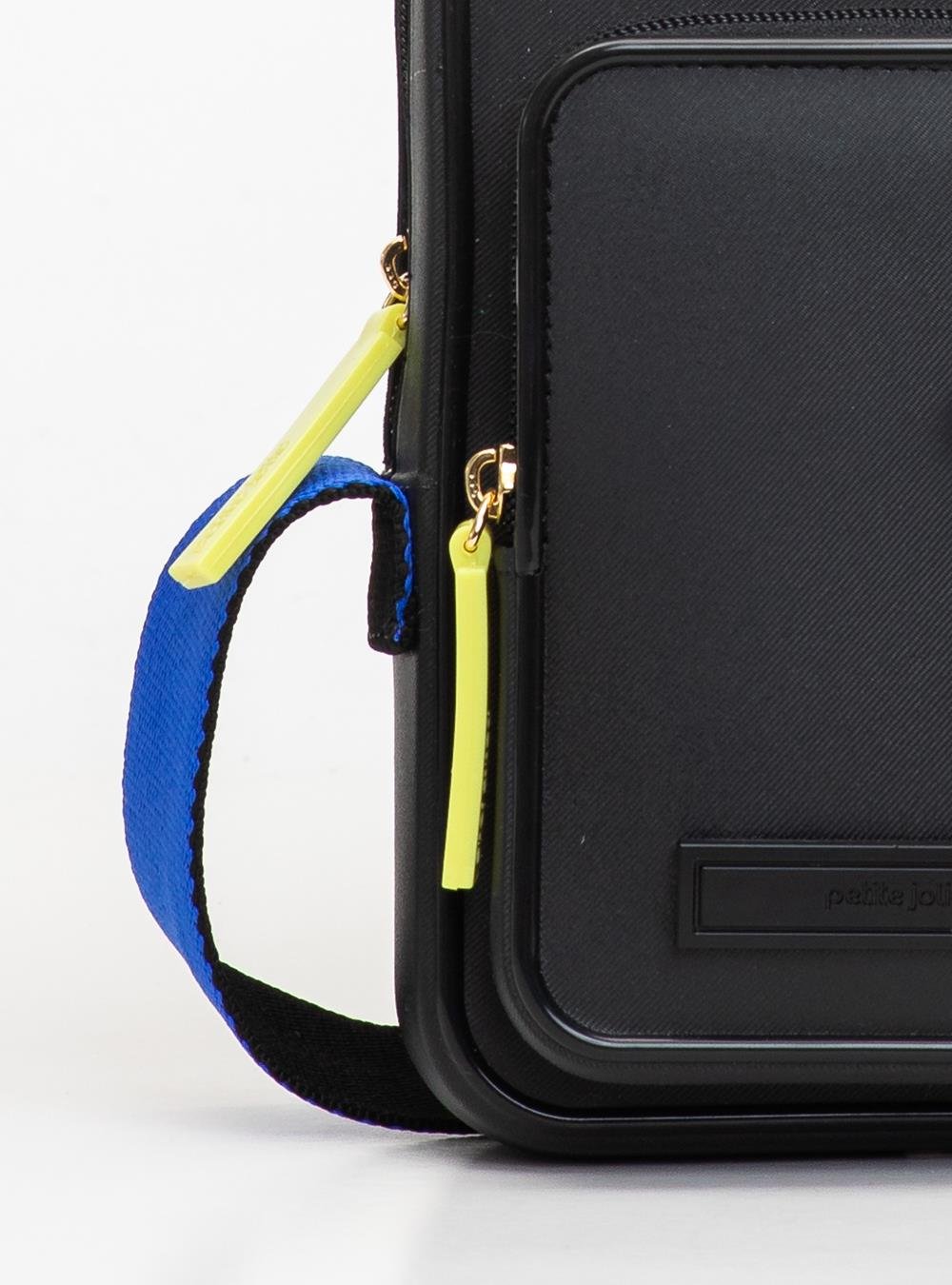 Bolsa Petite Jolie Ted Preto/Limão PJ10085 Preto 2