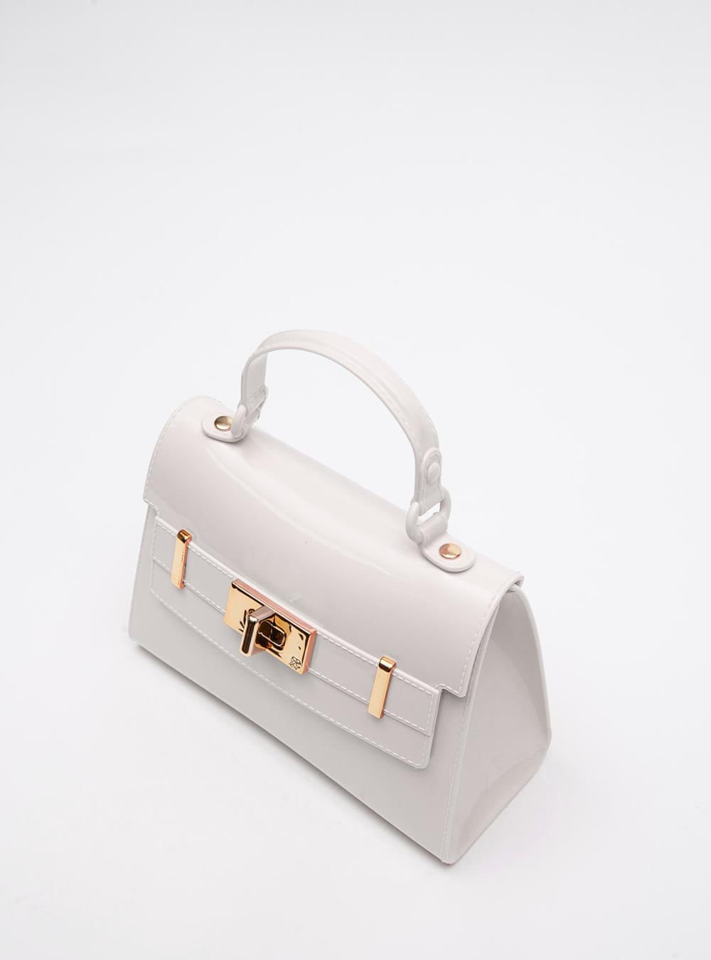 Bolsa Petite Jolie Mini Paris Creme PJ11232 Branco 2
