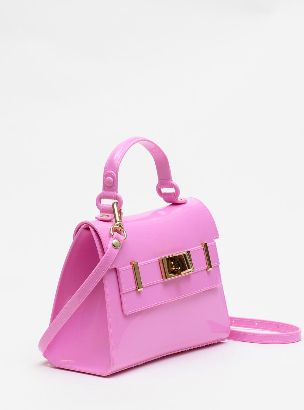Bolsa Petite Jolie Mini Paris Chiclete PJ11232 Rosa 3