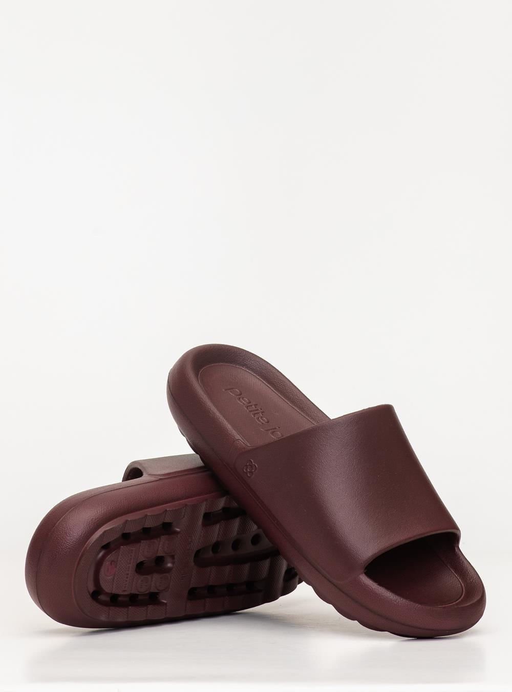 Chinelo Nuvem Petite Jolie Hug Berry PJ7639 Marrom 5