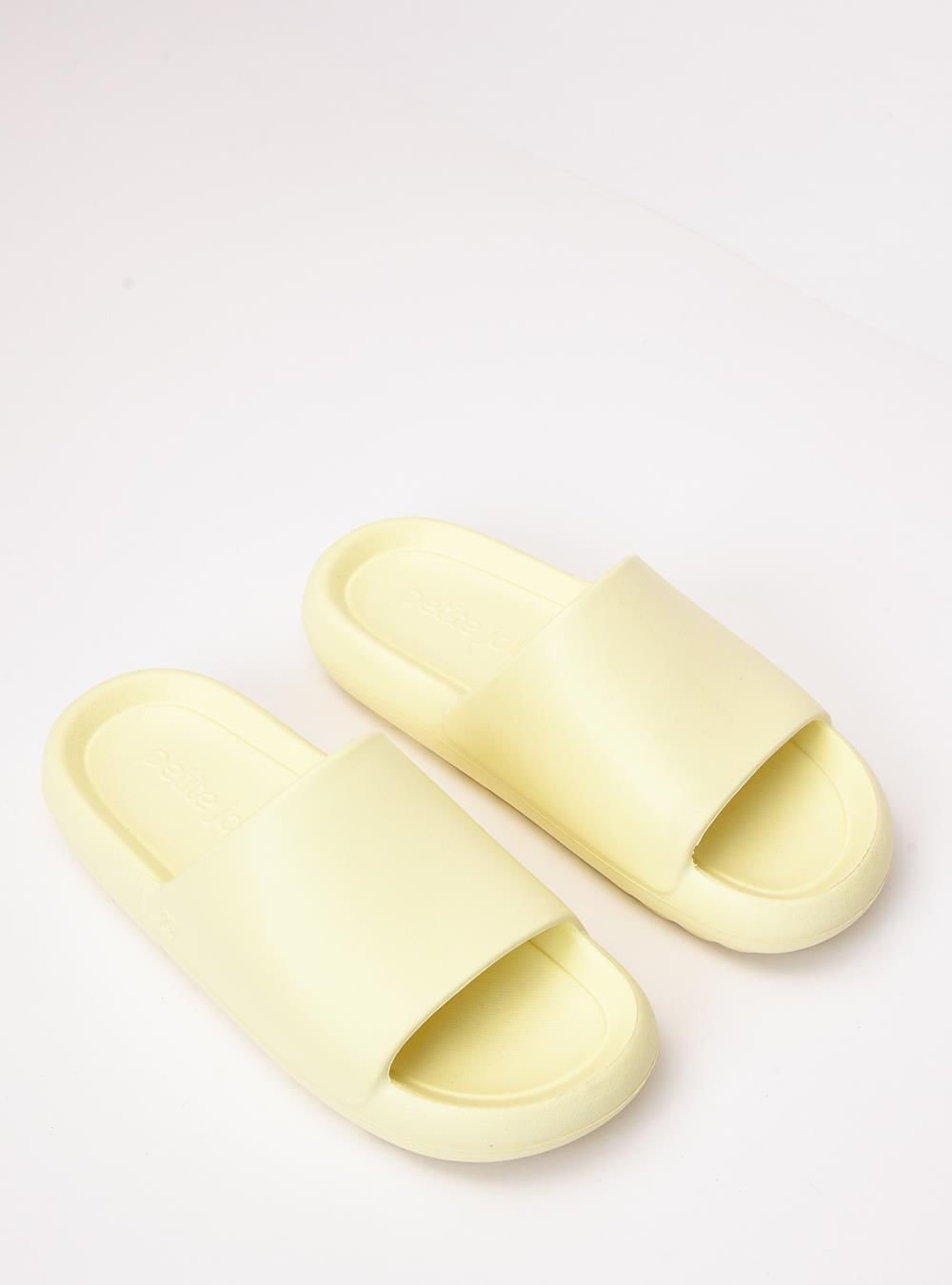 Chinelo Nuvem Petite Jolie Hug Limão Light PJ7639 Amarelo 2