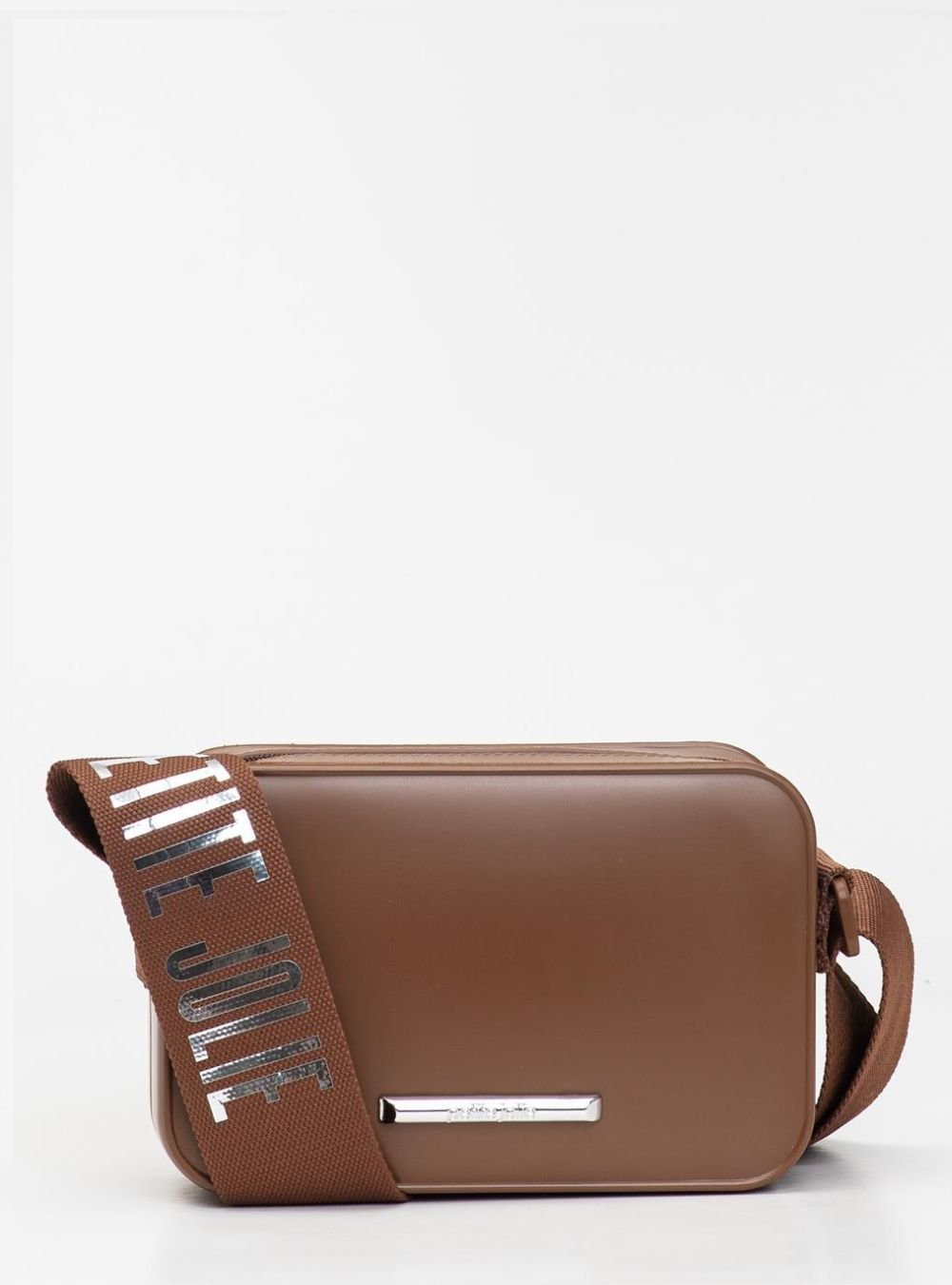 Bolsa Petite Jolie Pop Matte Chocolate/Ouro PJ11295