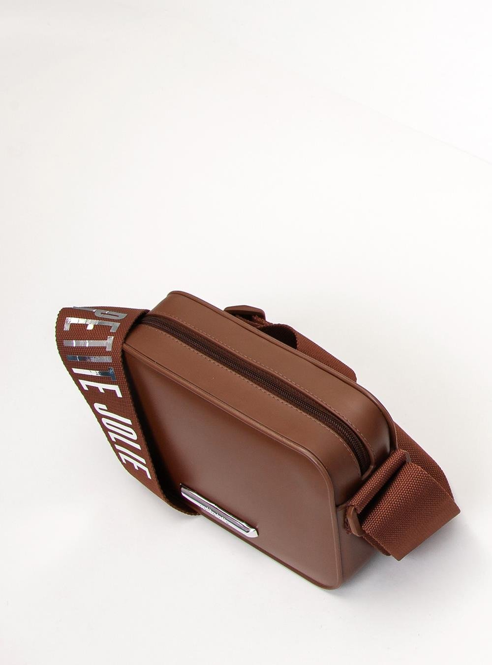 Bolsa Petite Jolie Pop Matte Chocolate/Ouro PJ11295 Marrom 2