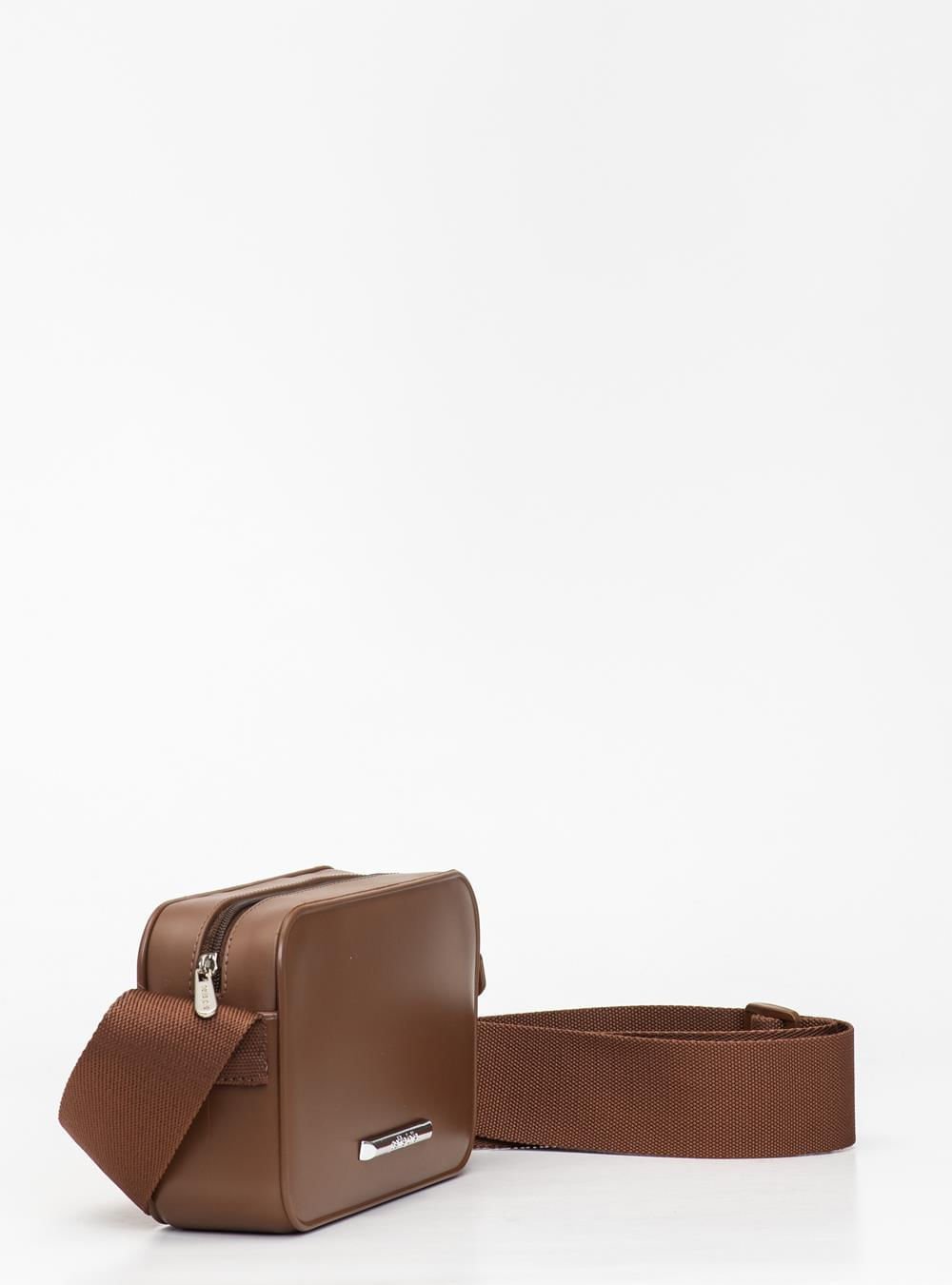 Bolsa Petite Jolie Pop Matte Chocolate/Ouro PJ11295 Marrom 3