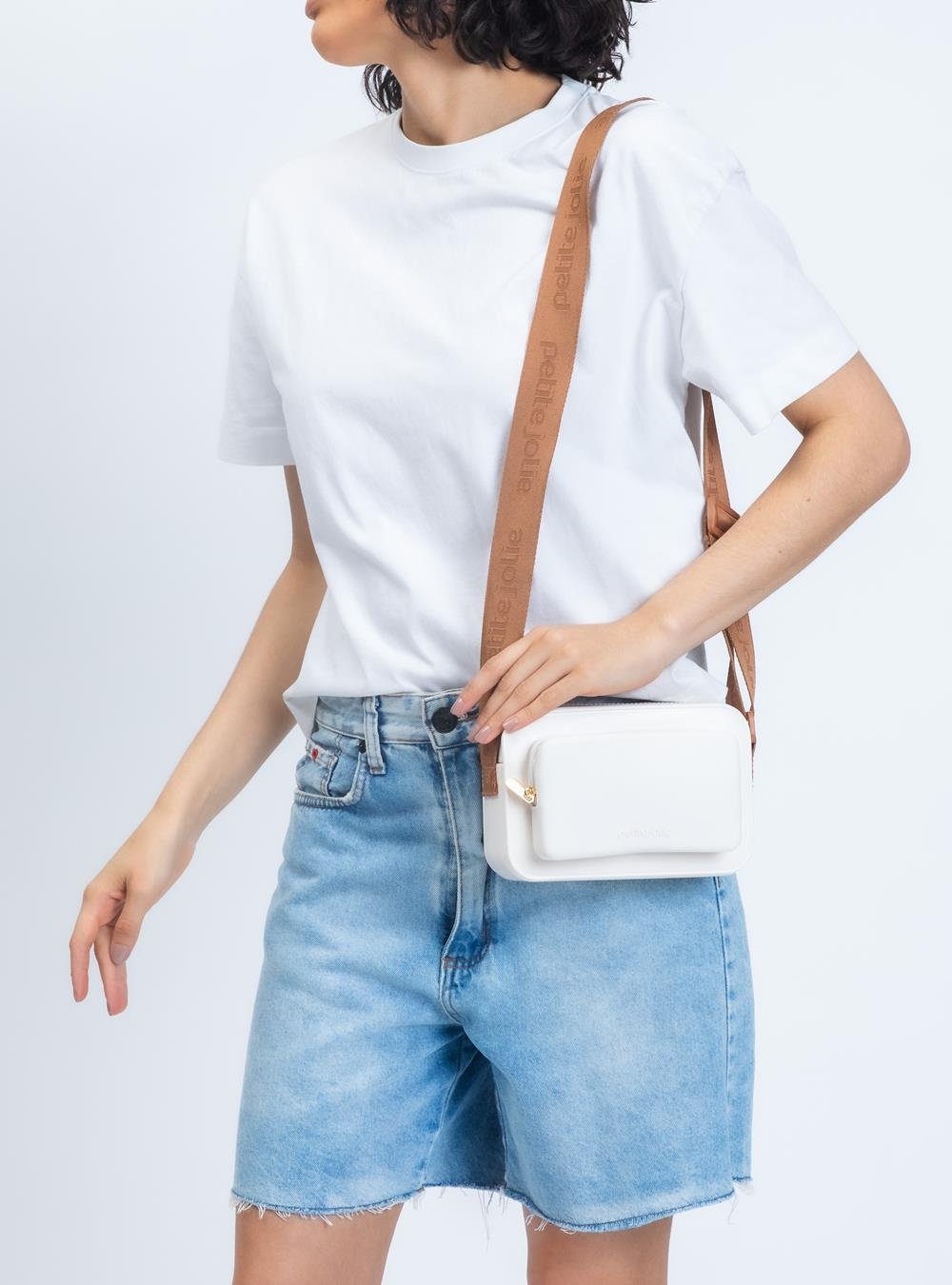 Bolsa Petite Jolie Rocky Creme/Doce De Leite PJ11307 Branco 6
