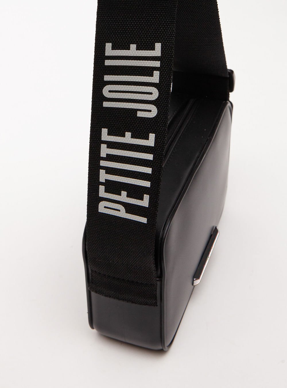Bolsa Petite Jolie Pop Matte Preto/Prata PJ11295 Preto 3