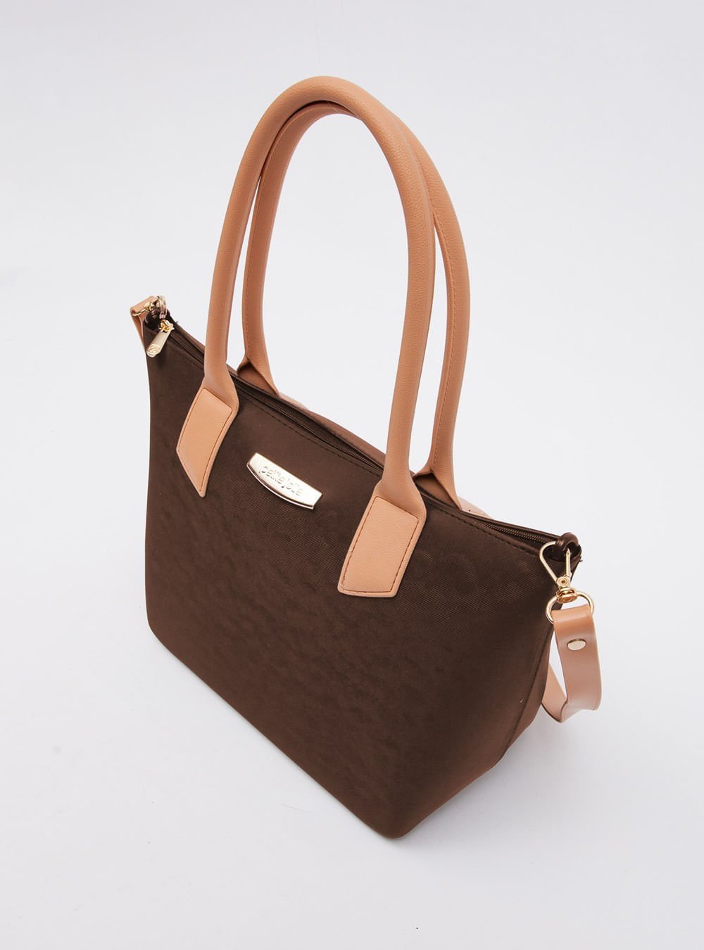 Bolsa Petite Jolie Shopping Chocolate PJ11274 Marrom 2