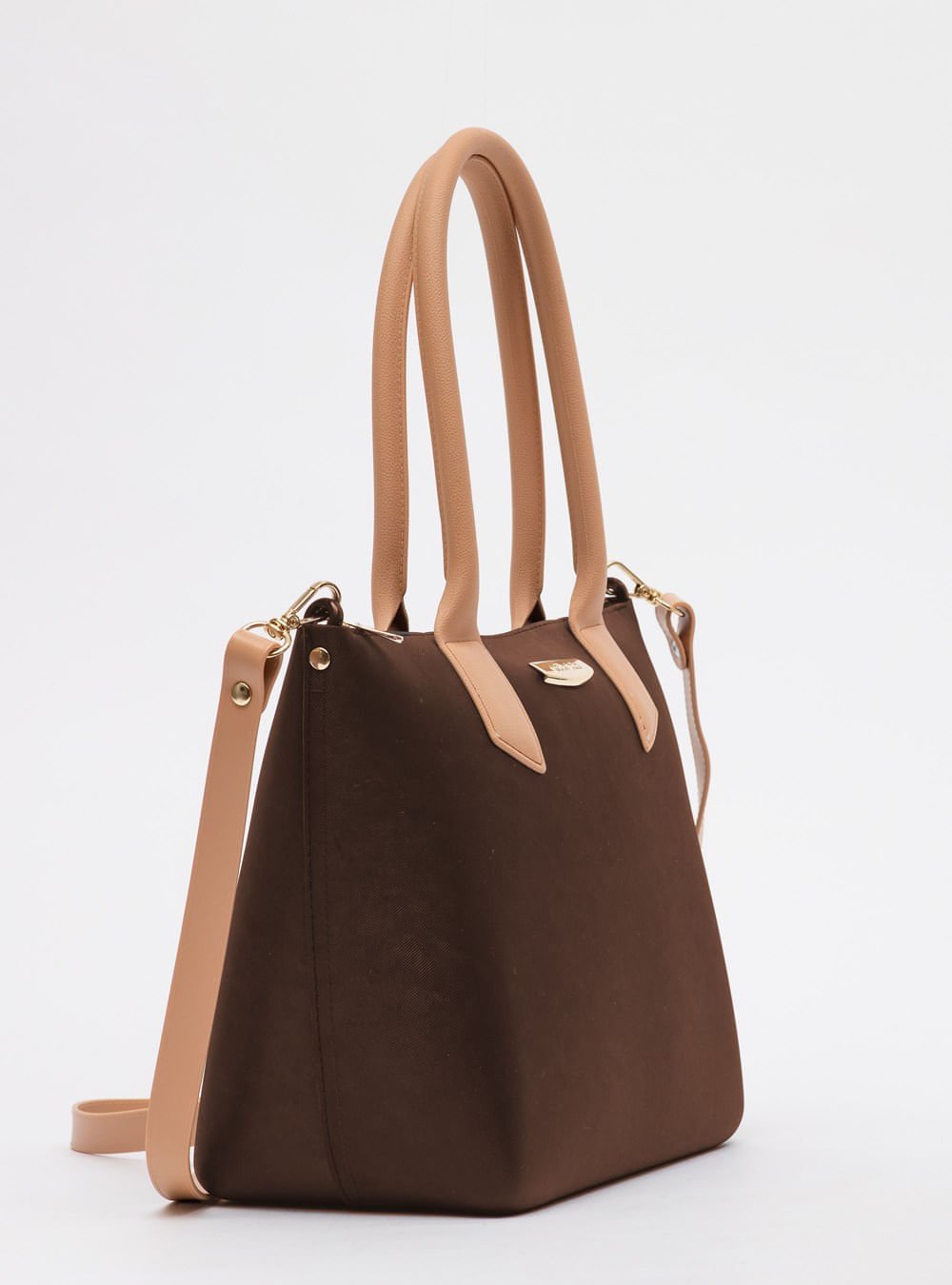 Bolsa Petite Jolie Shopping Chocolate PJ11274 Marrom 3