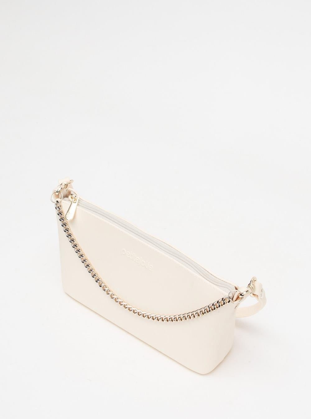 Bolsa Petite Jolie Sasha Creme PJ11339 Bege 2