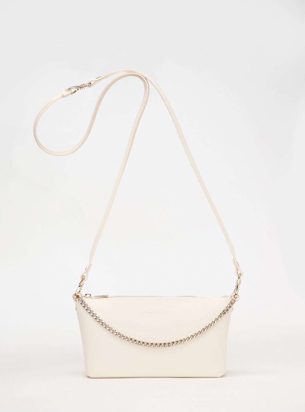 Bolsa Petite Jolie Sasha Creme PJ11339 Bege 5