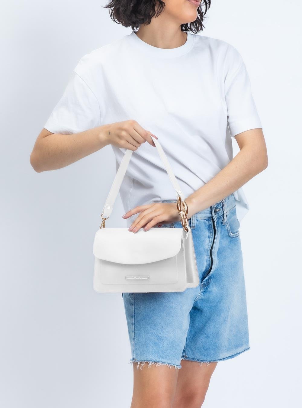 Bolsa Petite Jolie May Creme PJ11362 Branco 4