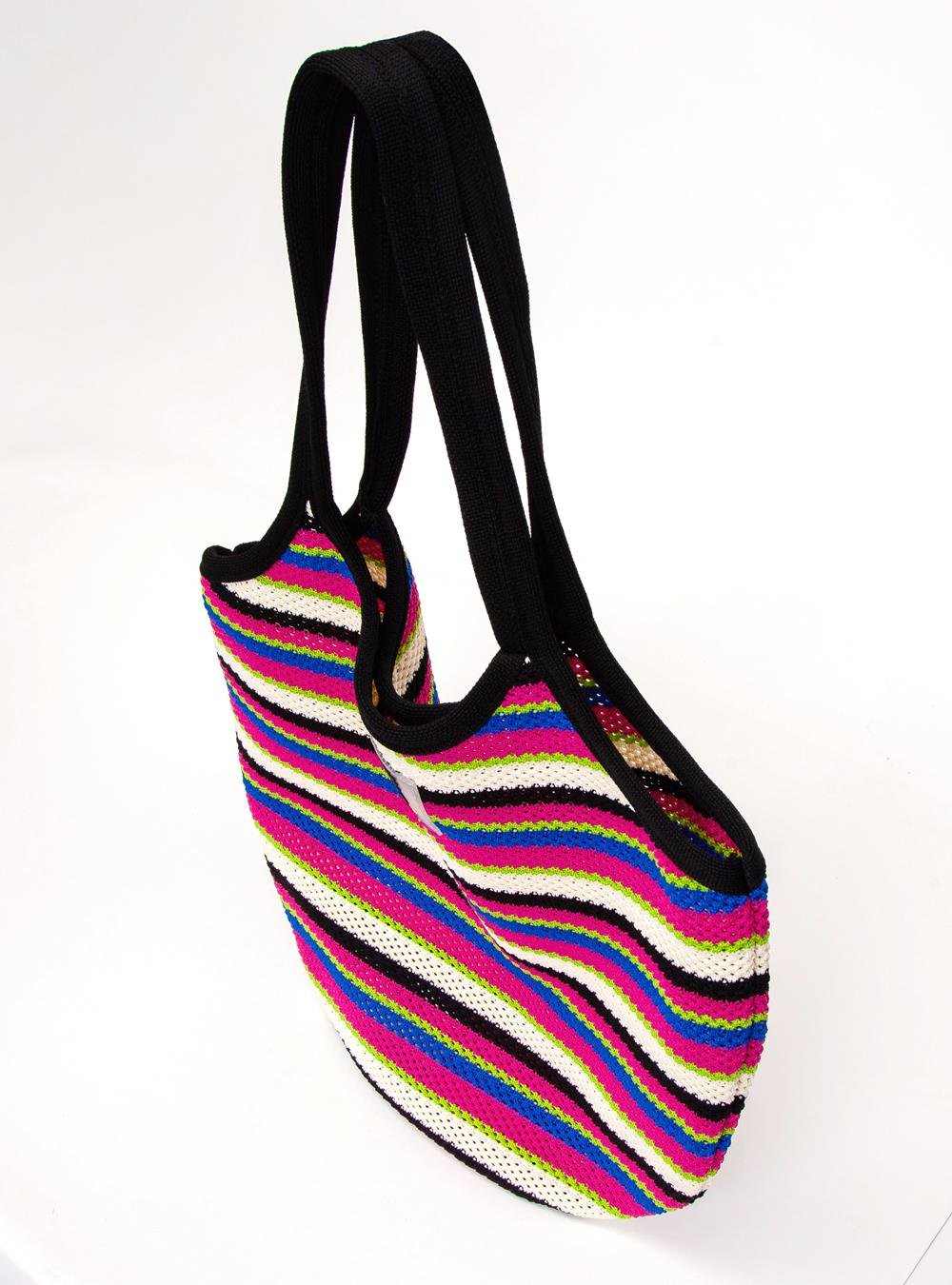 Bolsa Petite Jolie Maiorca Crochê Multicolor 3 PJ11380 Multicores 2