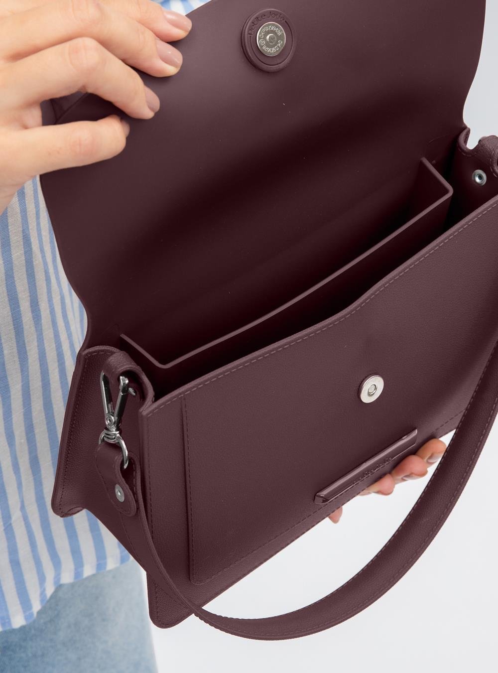 Bolsa Petite Jolie May Berry PJ11362 Vinho 5