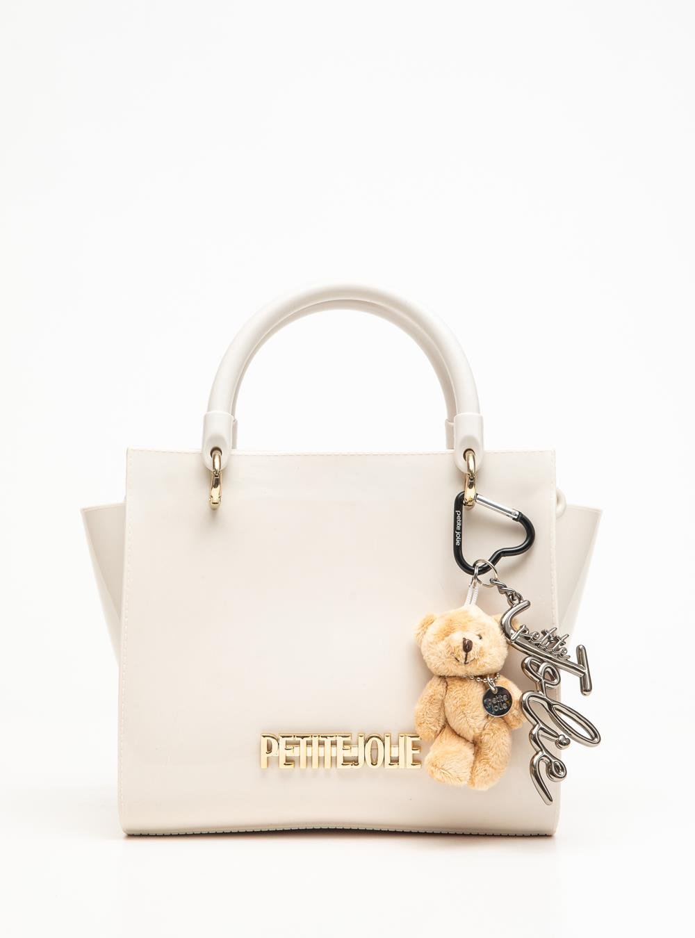 Chaveiro Urso Petite Jolie Grafite PJ20344 Bege 2