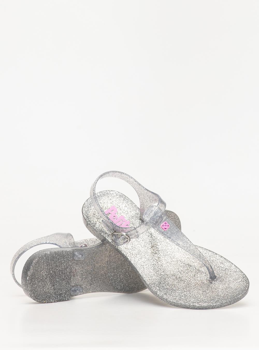 Sandália Infantil Petite Jolie Noah Glitter Prata PJ3340IN Prata 4