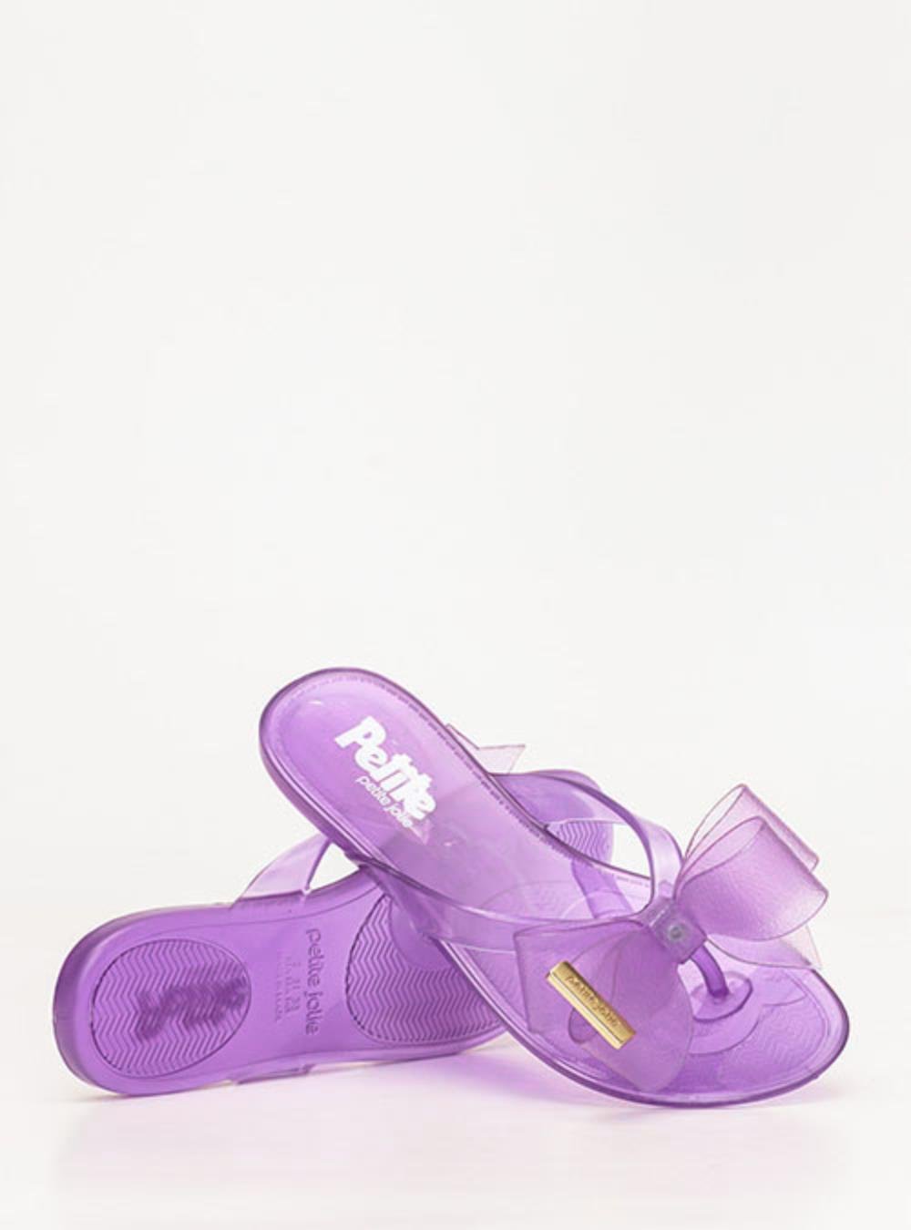 Chinelo Infantil Petite Jolie Lucky Lilac PJ4533IN Roxo 2