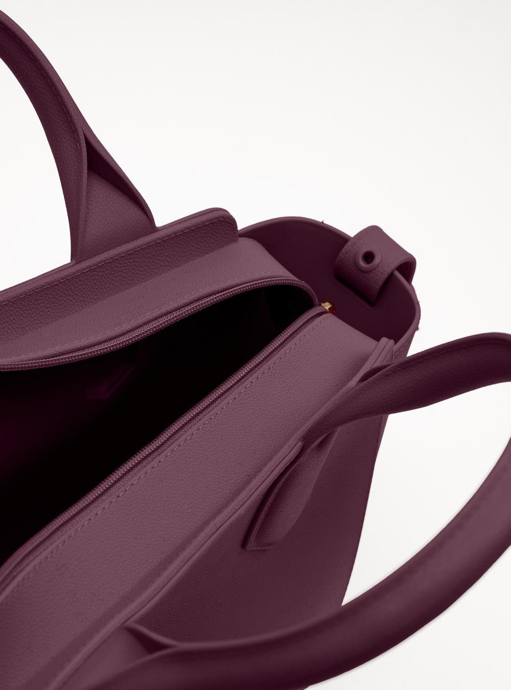 Bolsa Petite Jolie Shape III Berry PJ3939III Vinho 5