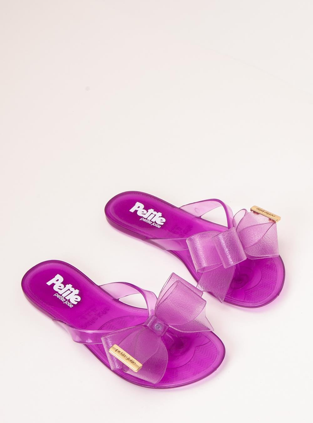 Chinelo Infantil Petite Jolie Lucky Chiclete PJ4533IN Rosa 2