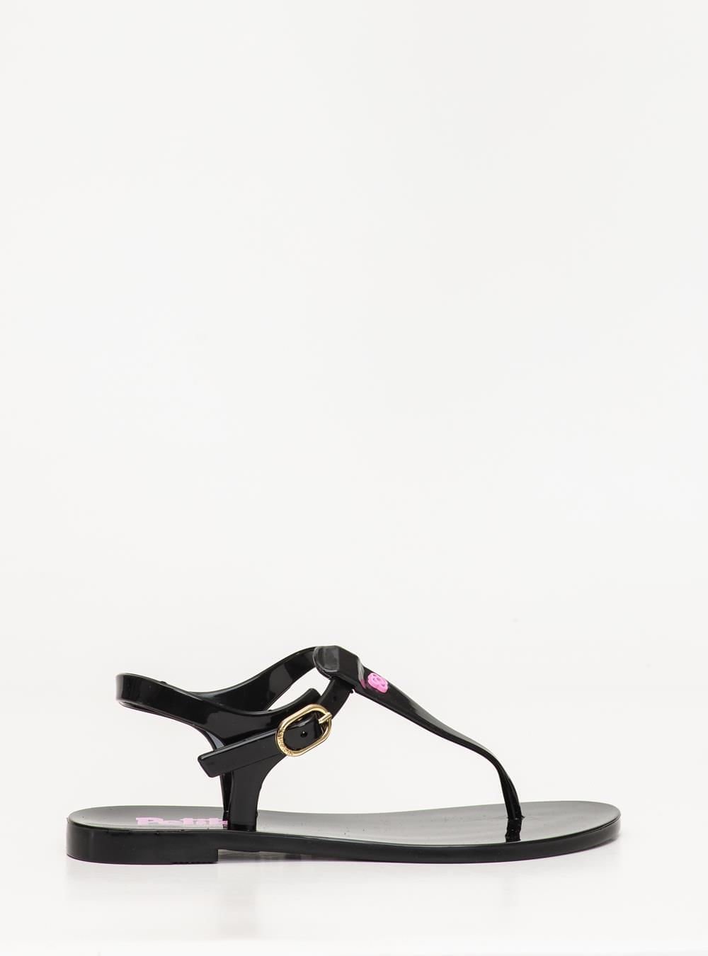 Sandália Infantil Petite Jolie Noah Preto/Chiclete PJ3340IN