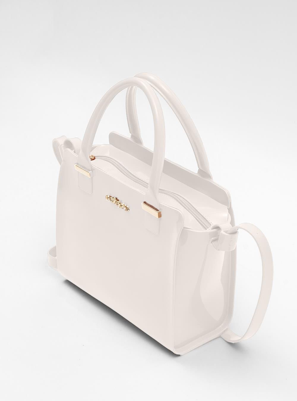 Bolsa Petite Jolie Love II Creme PJ5214II Bege 2