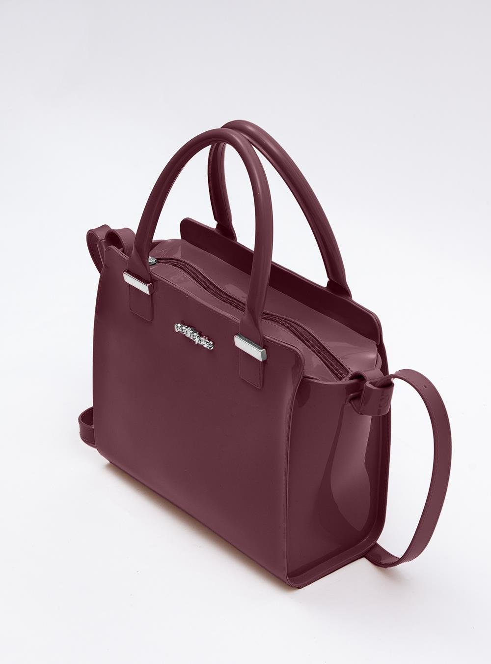 Bolsa Petite Jolie Love II Berry PJ5214II Vinho 2