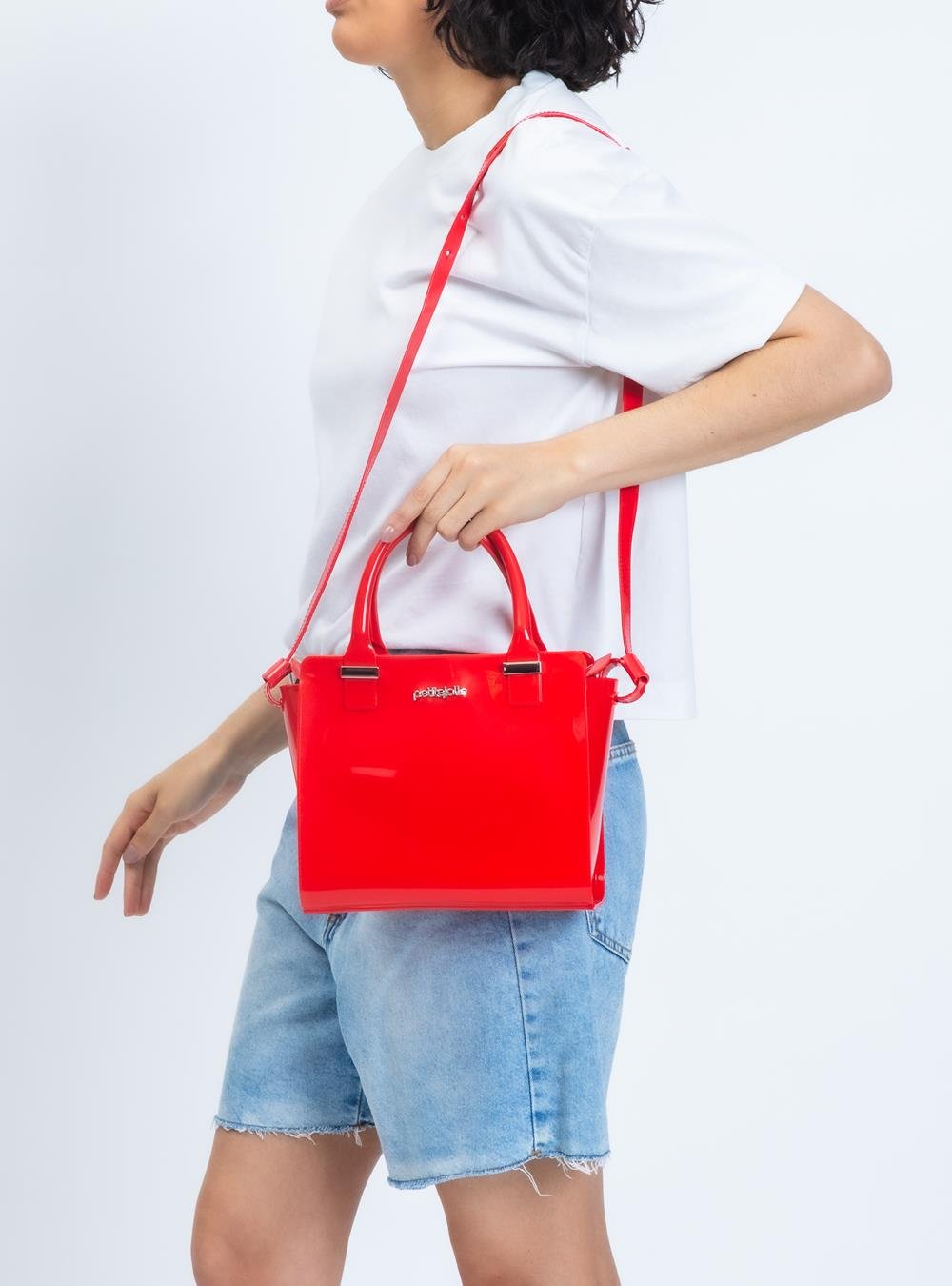 Bolsa Petite Jolie Love II Tomate PJ5214II Vermelho 4