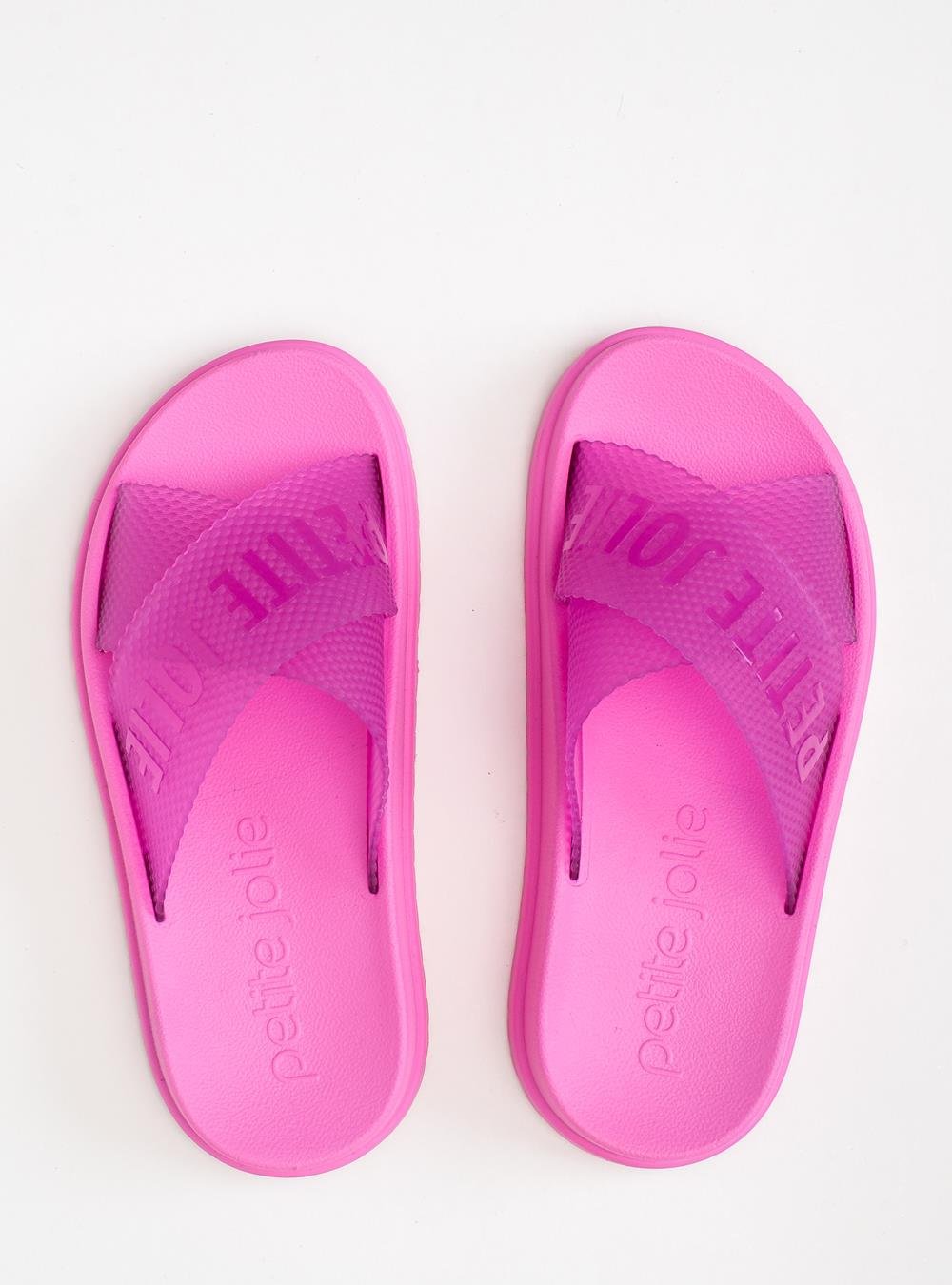 Chinelo Petite Jolie Smash Chiclete Translúcido PJ6812II Rosa 3