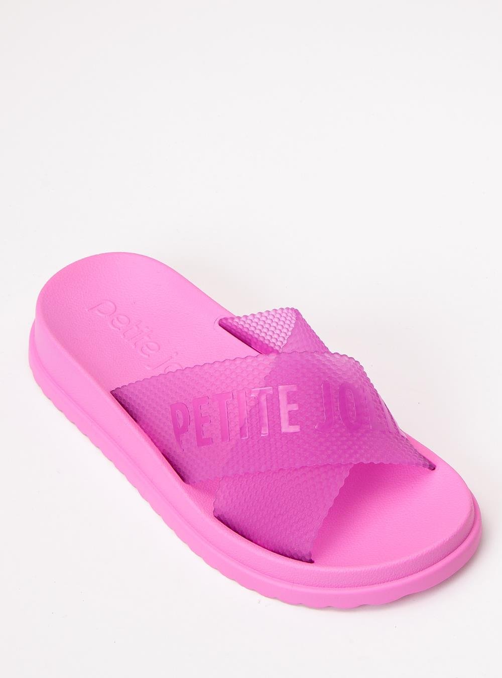 Chinelo Petite Jolie Smash Chiclete Translúcido PJ6812II Rosa 4