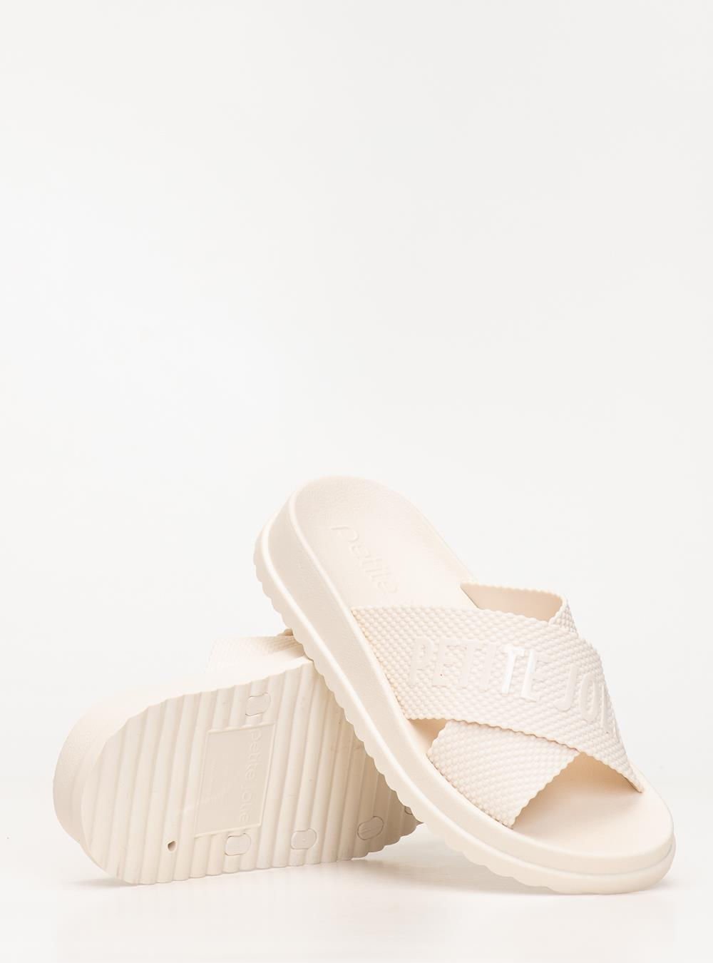 Chinelo Petite Jolie Smash Creme PJ6812II Bege 5