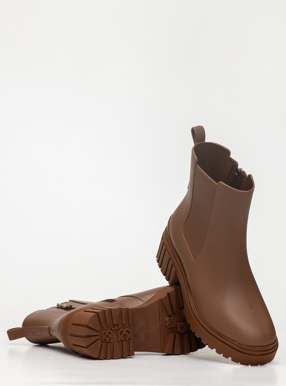 Bota Petite Jolie Chelsea Chocolate PJ6156 Marrom 5