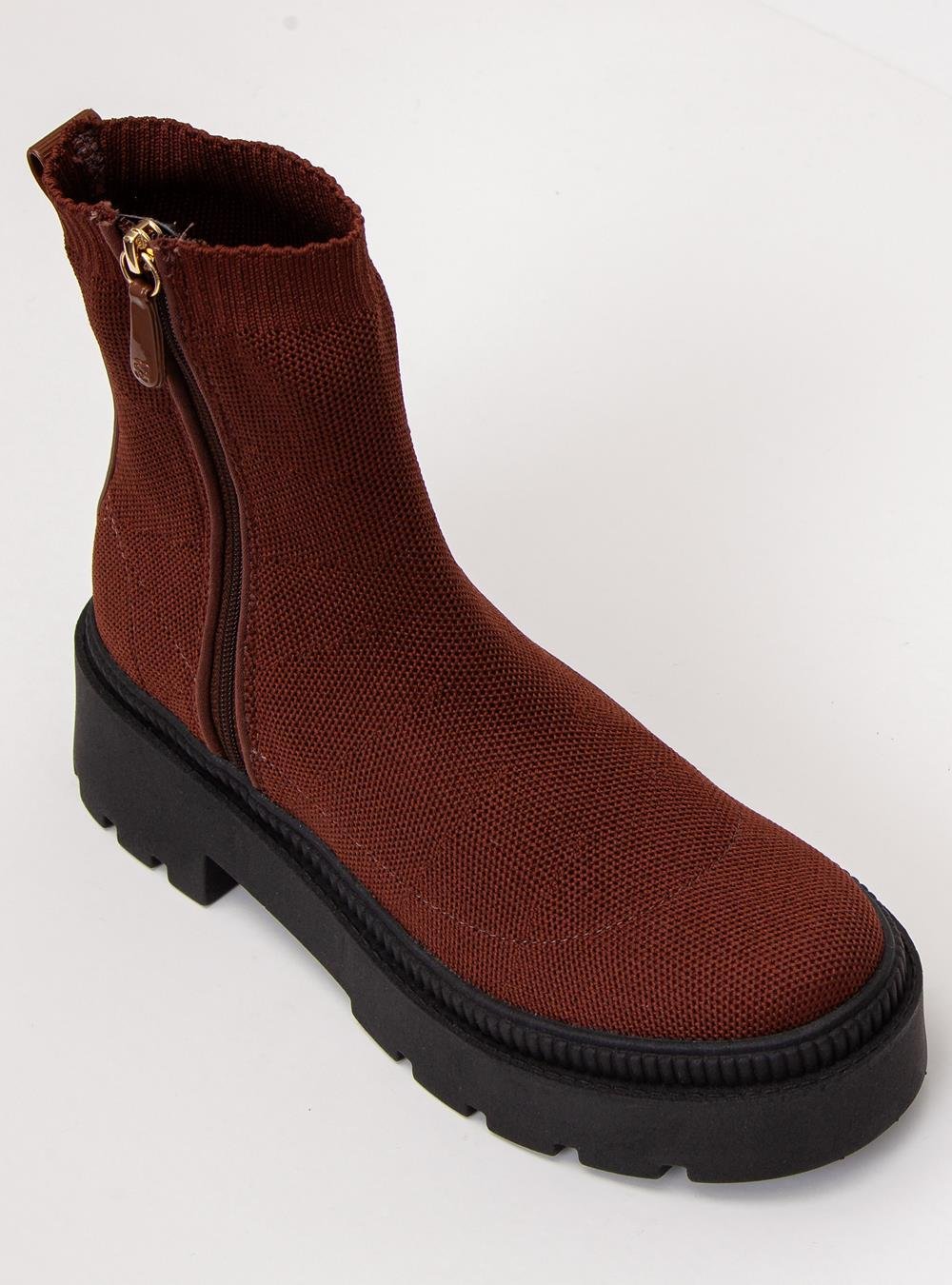 Bota Petite Jolie Off Boot Chocolate PJ6792 Marrom 4