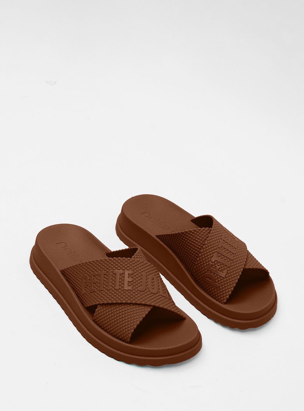 Chinelo Petite Jolie Smash Chocolate PJ6812II Marrom 2