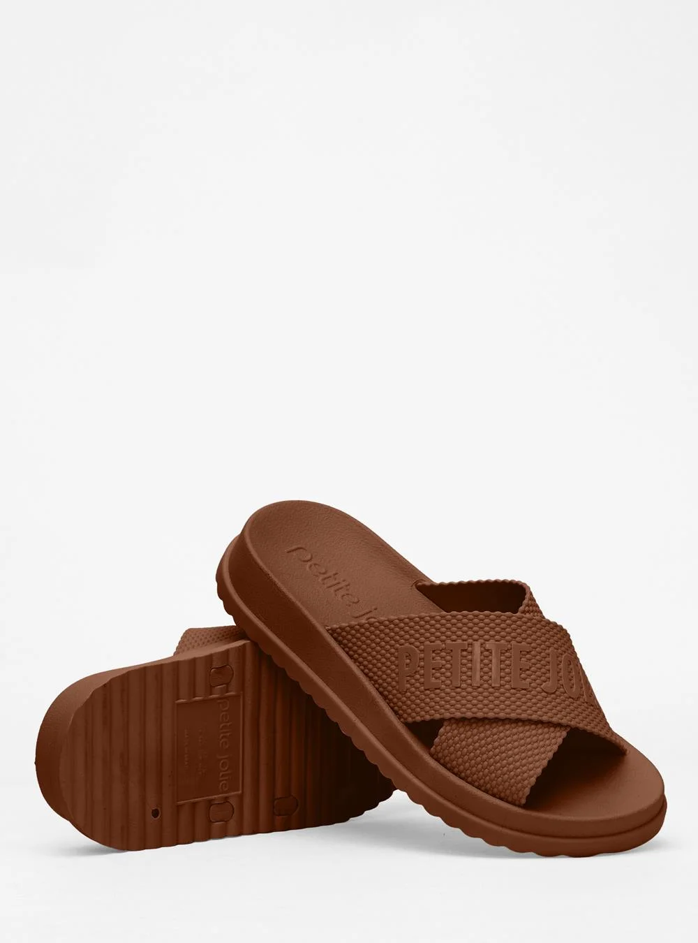 Chinelo Petite Jolie Smash Chocolate PJ6812II Marrom 5
