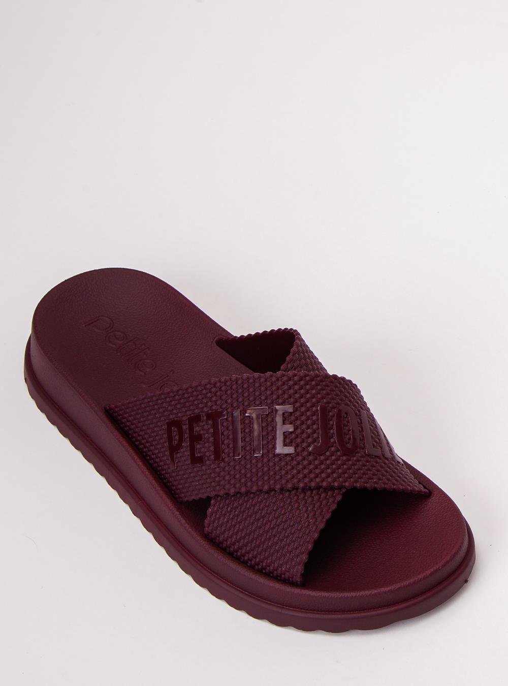 Chinelo Petite Jolie Smash Berry PJ6812II Marrom 4