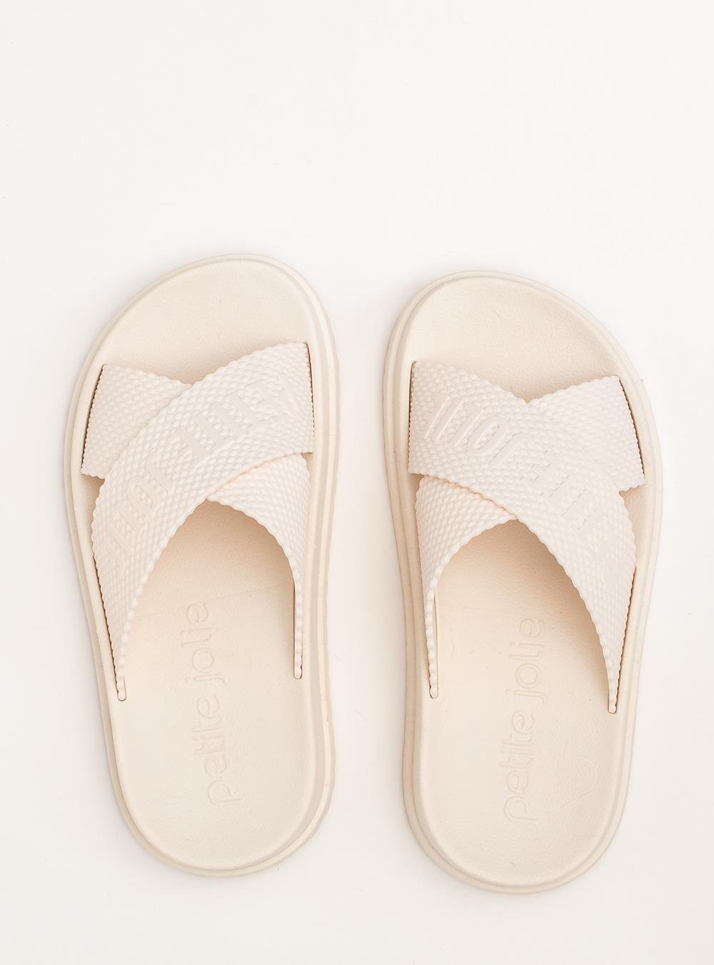 Chinelo Infantil Petite Jolie Smash In Creme PJ6812IN Bege 3