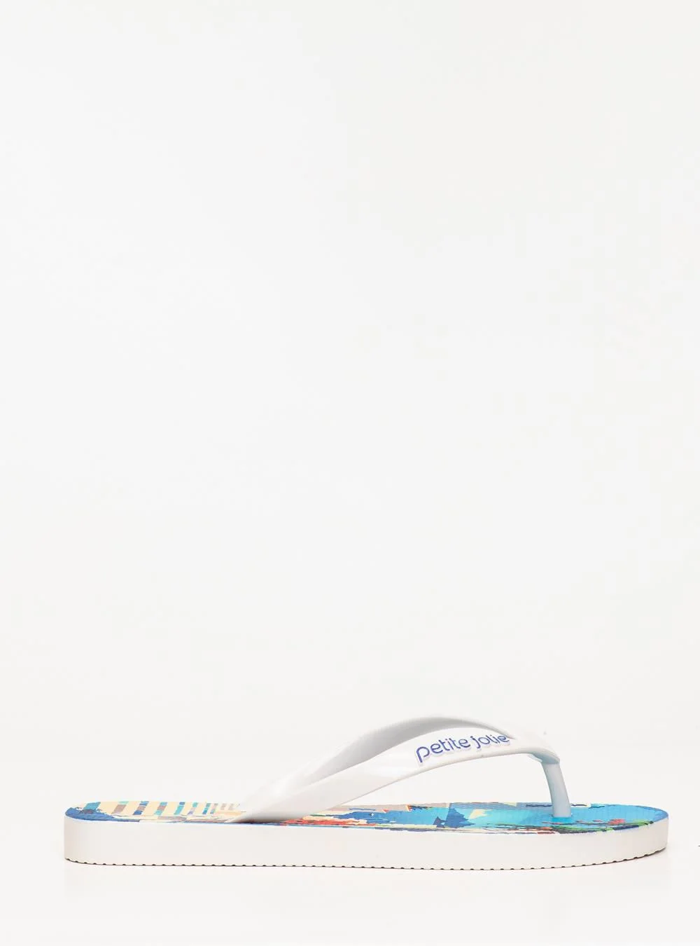 Chinelo Petite Jolie Fresh White/Grécia PJ6969 Azul 3
