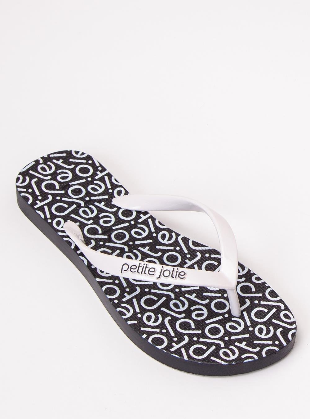 Chinelo Petite Jolie Fresh White/Pattern 1 PJ6969 Branco 4