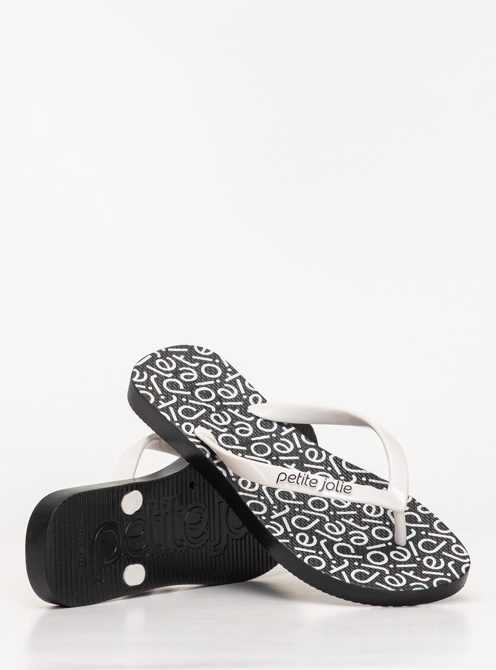 Chinelo Petite Jolie Fresh White/Pattern 1 PJ6969 Branco 5