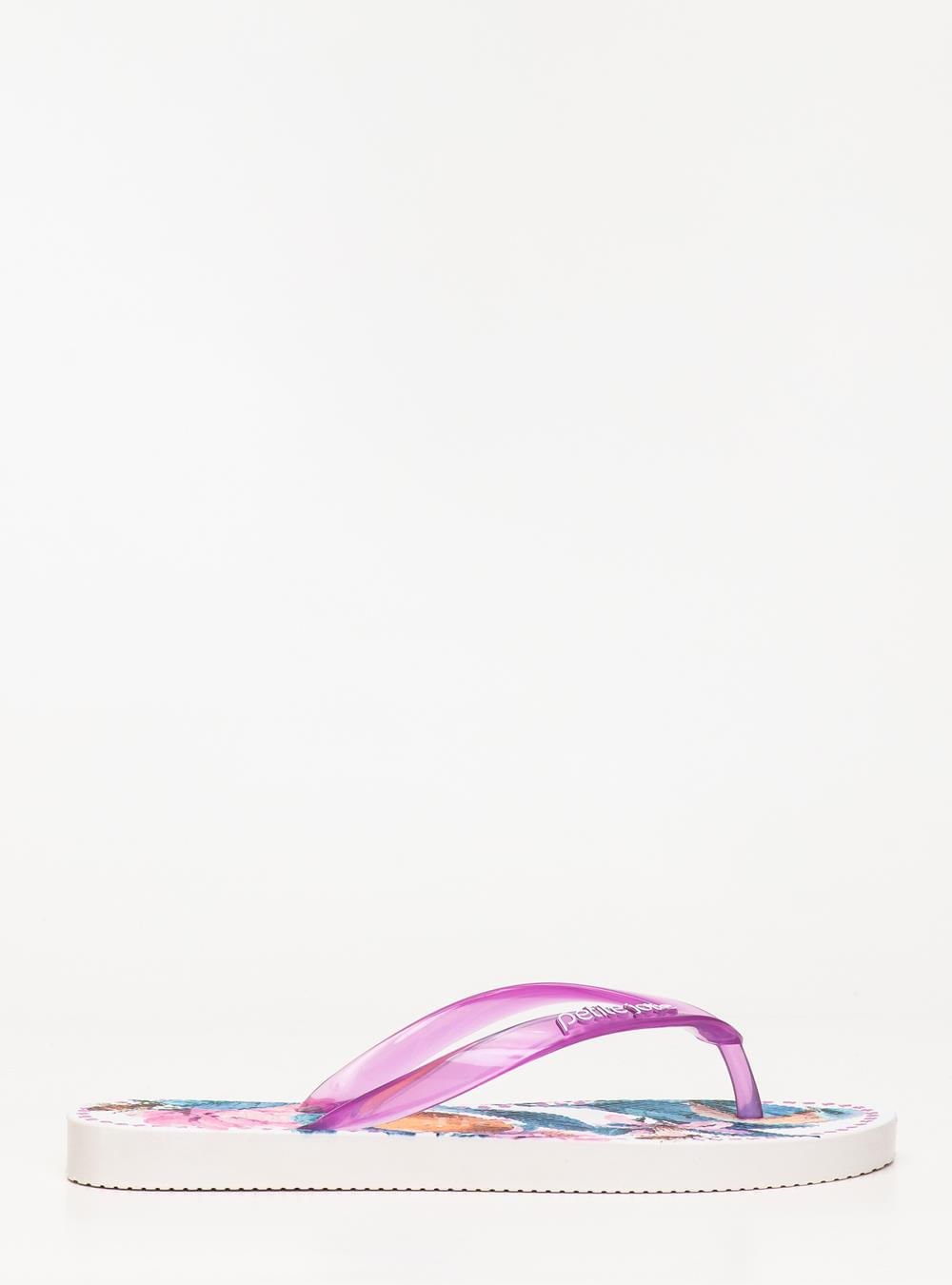 Chinelo Petite Jolie Fresh Chiclete/White/Frutas 6 PJ6969 Lilás 3
