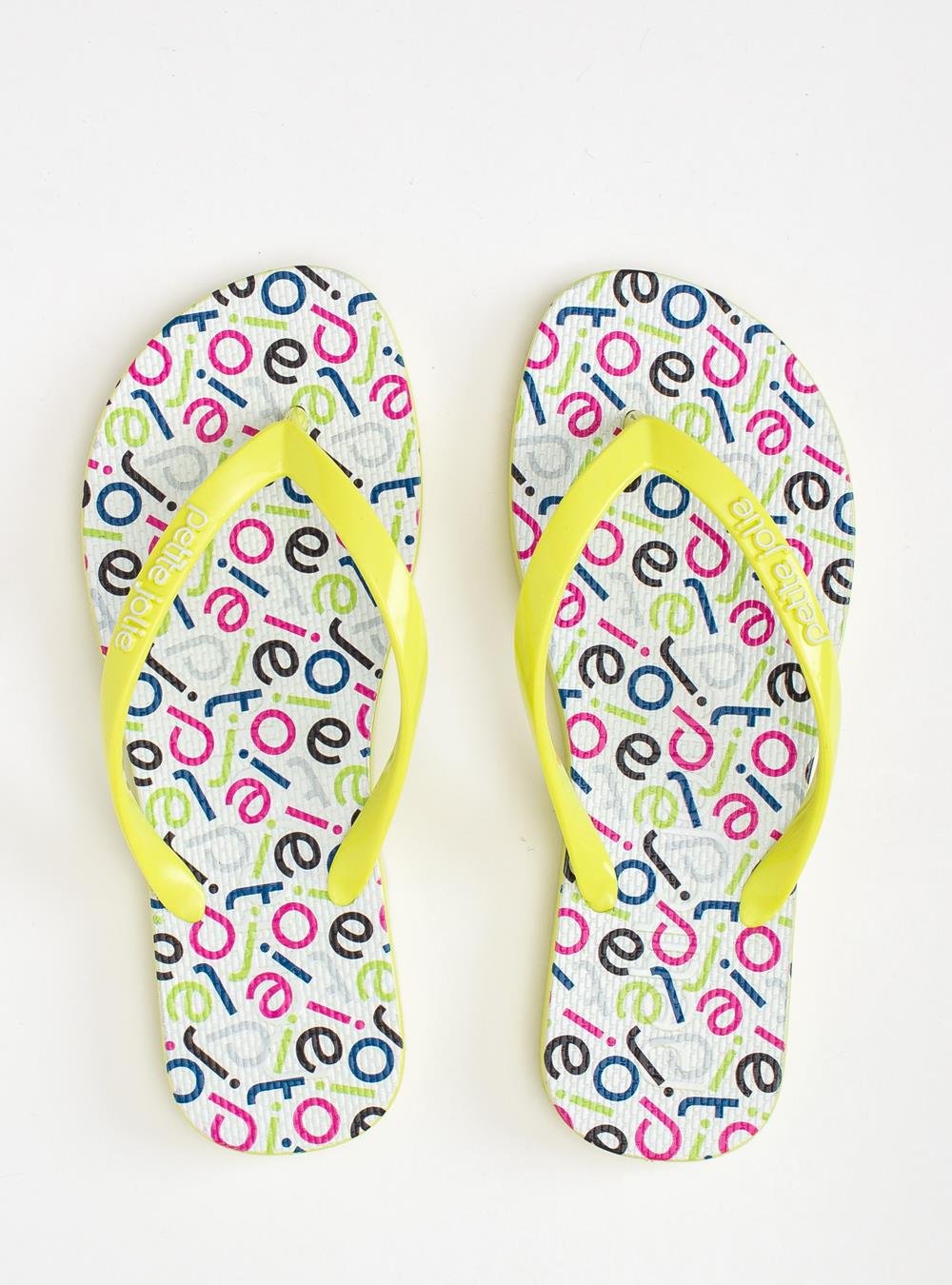 Chinelo Petite Jolie Fresh Limão/Pattern 3 PJ6969