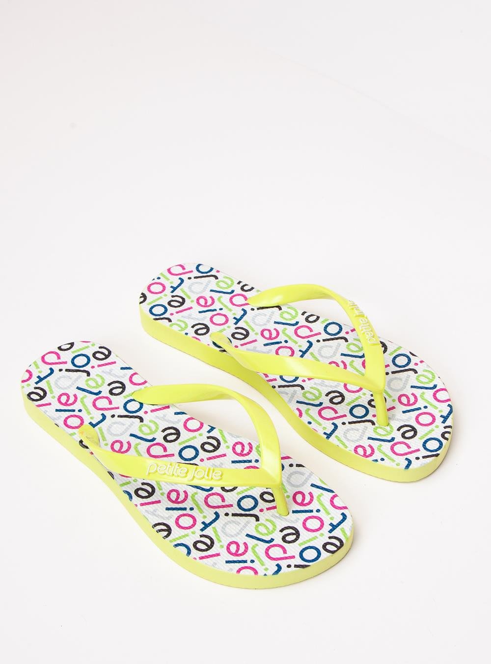 Chinelo Petite Jolie Fresh Limão/Pattern 3 PJ6969 Amarelo 2