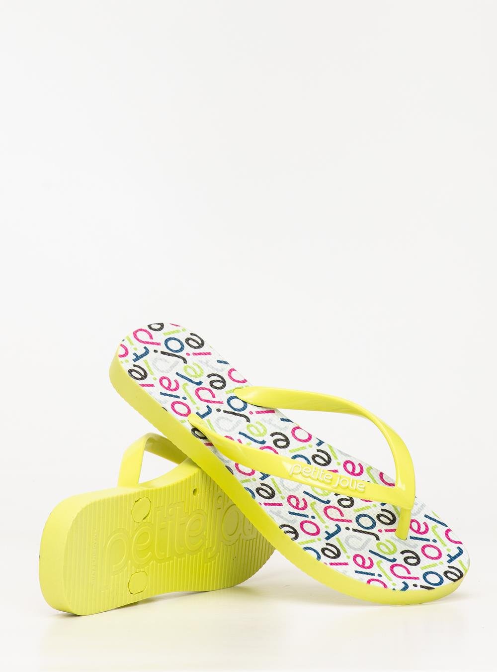 Chinelo Petite Jolie Fresh Limão/Pattern 3 PJ6969 Amarelo 3