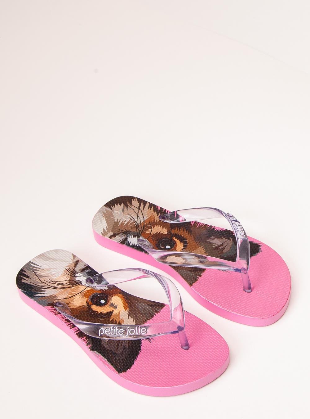 Chinelo Petite Jolie Fresh Chiclete/Pet Lovers 14 PJ6969IN Rosa 2