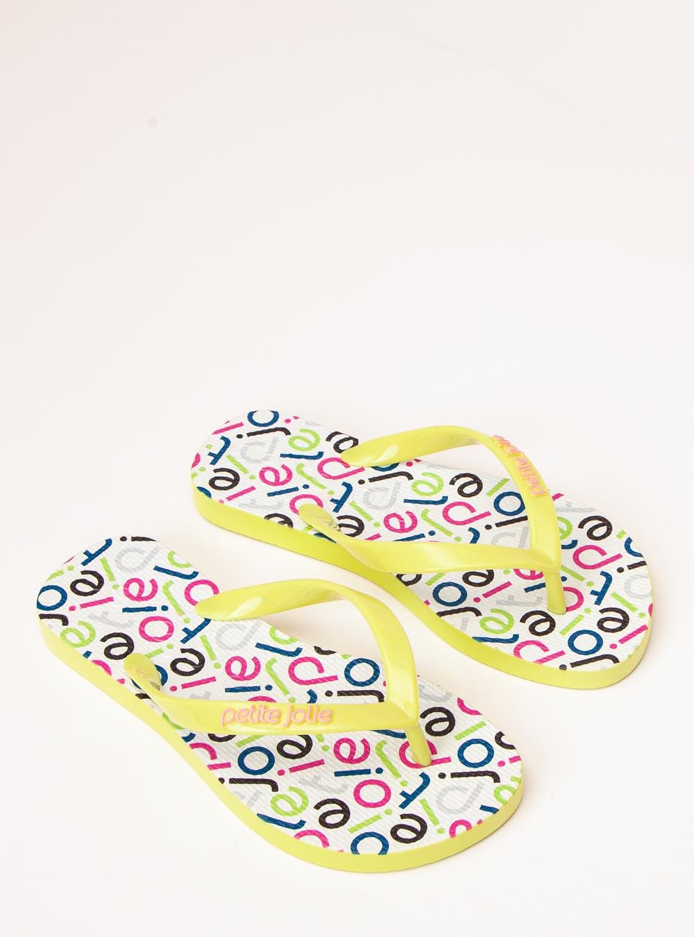 Chinelo Petite Jolie Fresh In Limão/Pattern 3 PJ6969IN Amarelo 2