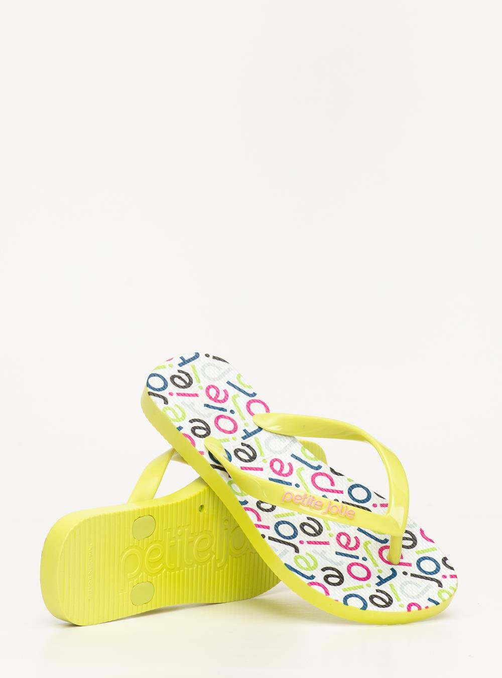 Chinelo Petite Jolie Fresh In Limão/Pattern 3 PJ6969IN Amarelo 4