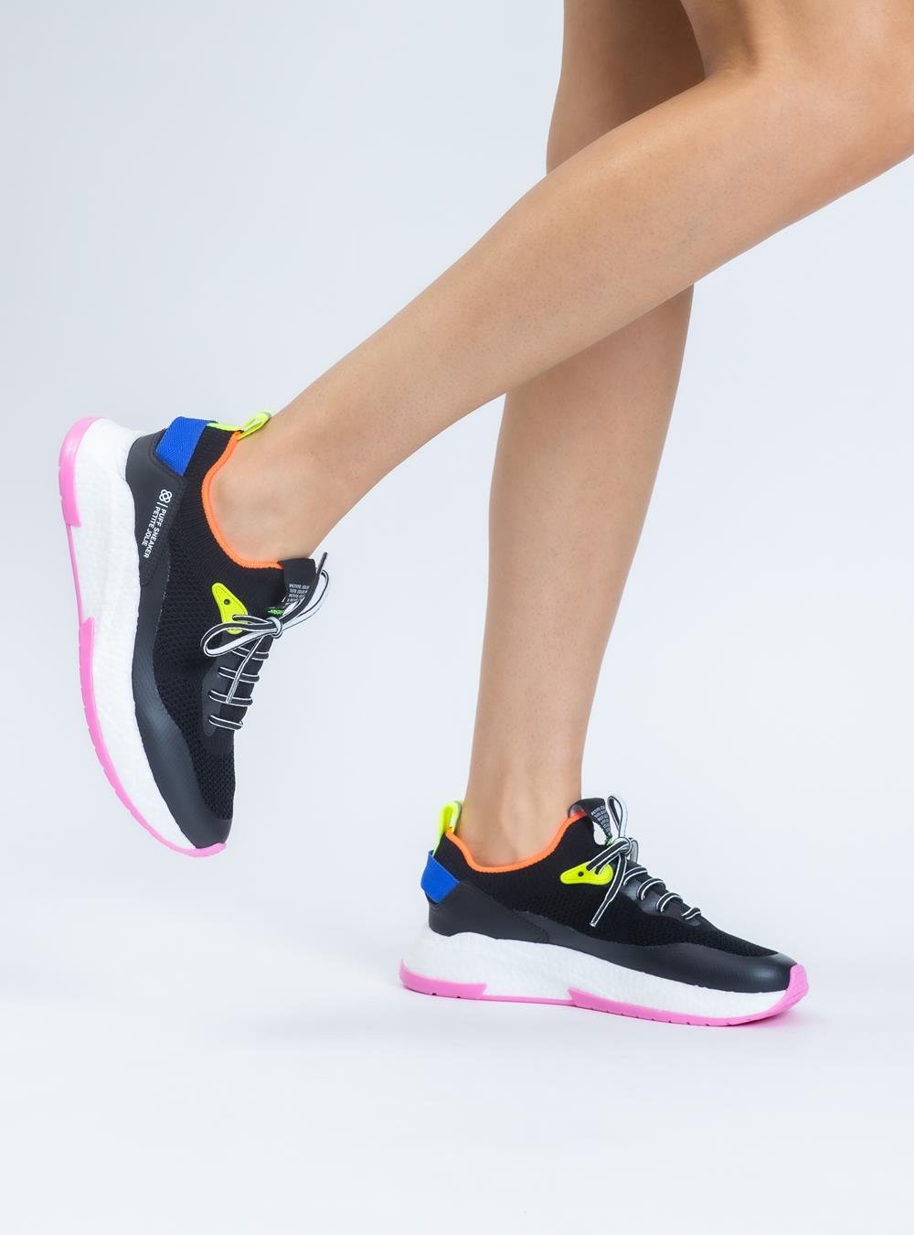 Tênis Petite Jolie Puff Sneaker Preto/Chiclete PJ7130II Preto 6