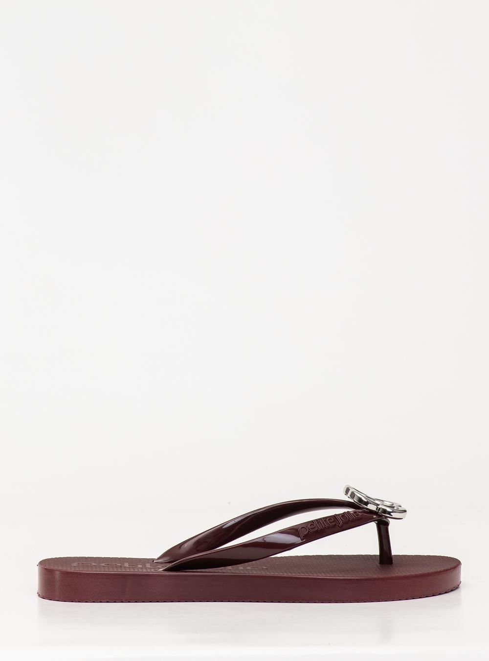 Chinelo Petite Jolie Fresh Berry PJ6979 Vinho 3