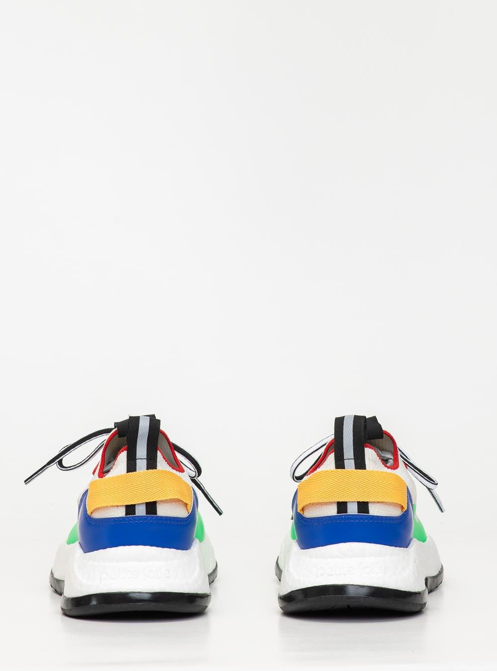 Tênis Petite Jolie Puff Sneaker White Multi 7 PJ7130II Multicores 3