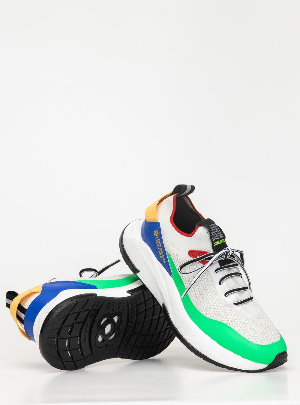 Tênis Petite Jolie Puff Sneaker White Multi 7 PJ7130II Multicores 5